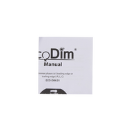 ECODIM LED Dimmer 0-300 Watt | Universeel | Fase aan- en afsnijding