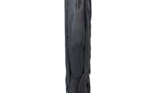 Vloerlamp Rond 145cm &ndash; Zwart Teak
