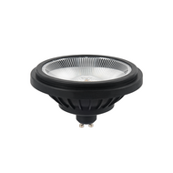 LED AR111 GU10 Spot | Apollo Zwart | 12W | 40&deg;
