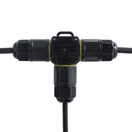 Waterdichte 3-weg kabelconnector voor buitengebruik | IP68 | Voor kabels 4&ndash;11 mm
