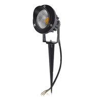 nspot met Grondpin | 7W LED | 4000K | IP65 | Zwart