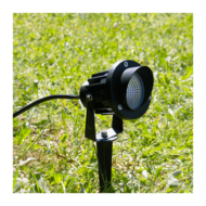 nspot met Grondpin | 7W LED | 4000K | IP65 | Zwart