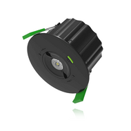 LED opbouw noodverlichting zwart 3W