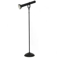 Stehlampe Fackel 132 cm Schwarz