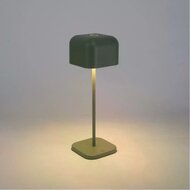 Cabo Tischlampe | Gr&uuml;n-Grau | 30 cm