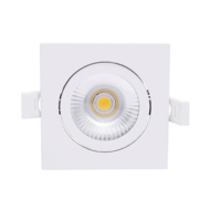 Led inbouwspot vierkant | Slim-Fit | Wit | 6W | Dimbaar | CCT-Switch