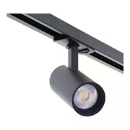 1-phase track spotlight | Black | 10W | Dimmable | CCT switch