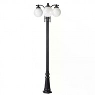 Laternenpfahl Madeira triple | Gr&uuml;n | 238cm