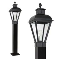 Stehende Au&szlig;enleuchte Vondel | Schwarz | 120cm