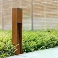 Stehende Au&szlig;enleuchte Levi | Corten | 60cm