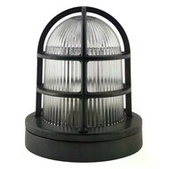 Deckenleuchte Gibraltar Schiffslampe | Schwarz-Bronze