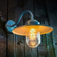 Wandleuchte Dolce Retro | Milchblau