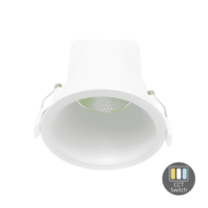 Led inbouwspot 9W dimbaar wit | instelbare lichtkleur 2700K-4000K | 675lm IP44 &Oslash;90mm