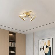 Ceiling fan Mandy brass 60cm | Dimmable LED | With remote control