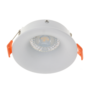 Inbouwspot armatuur rond | &Oslash;70mm | Wit aluminium - voor 50mm LED spots