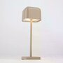 Cabo Tischlampe | Matt Grau Beige | 20 cm