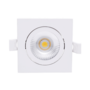 Led inbouwspot vierkant | Slim-Fit | Wit | 6W | Dimbaar | CCT-Switch
