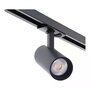 1-phase track spotlight | Black | 10W | Dimmable | CCT switch