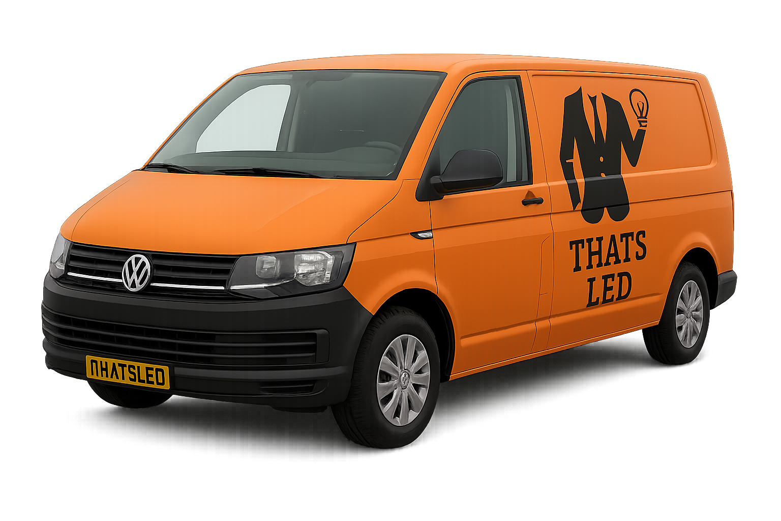 Oranje bus ThatsLed