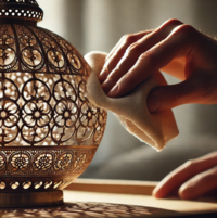 How do you clean a Zenza lamp? How do you clean a Zenza lamp?