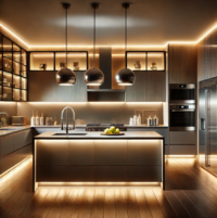 LED-verlichting in de keuken