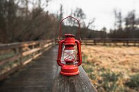 Hoe werkt een olielamp?