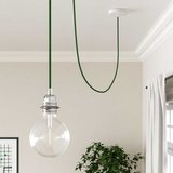 ThatsCreatief+ strijkijzersnoer groen hanglamp